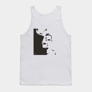 Black White Eleven Upside Down Strager Things Tv Series Tank Top